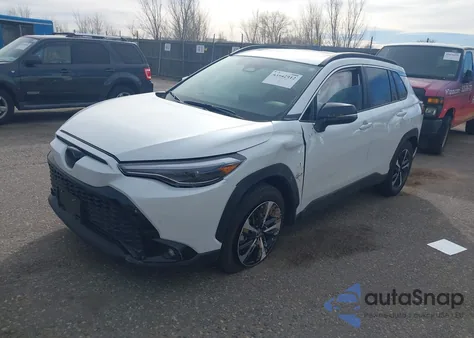 2025 Toyota Corolla Cross Hybrid Xse из США, поврежденный, VIN 7MUFBABG4SV085001